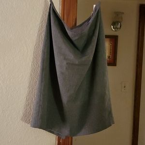 LeSuit Lined Grey Skirt Size 14
